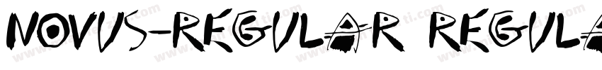 Novus-Regular Regula字体转换